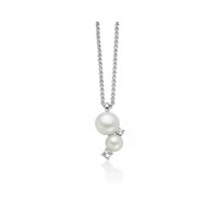 Collana Miluna Donna in Argento Perla PCL6795
